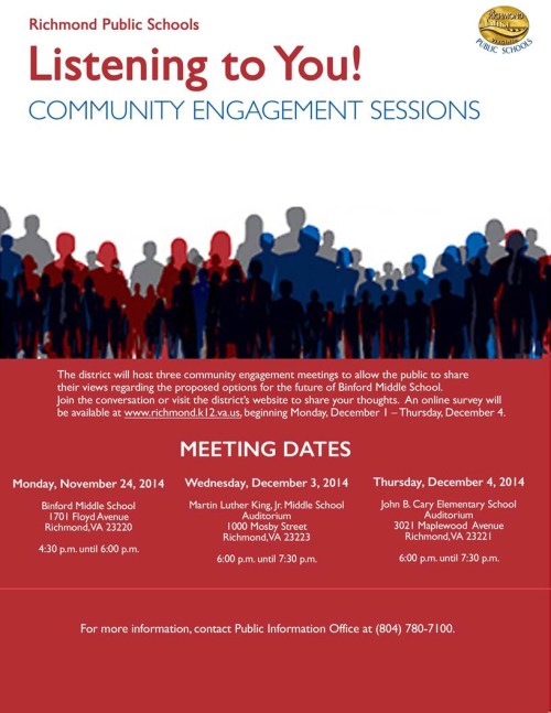 Community Engagement Sessions